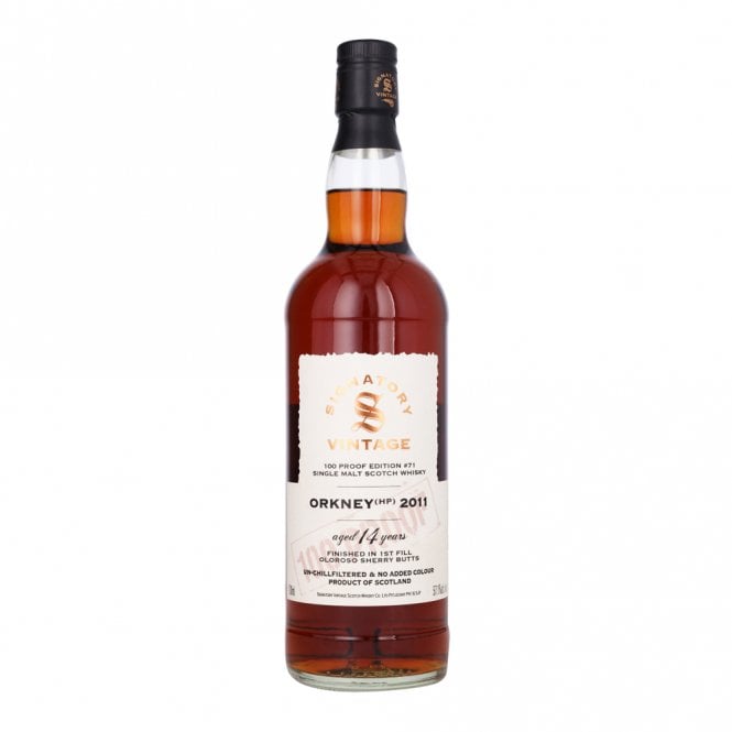 Orkney 2011 - 14 Year Old - 100 Proof - Signatory Vintage
