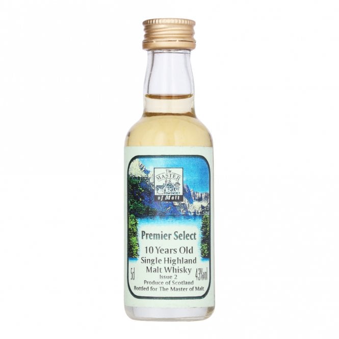 ​P​remier Select 10 Year Old - ​The Master of Malt - 5cl Miniature