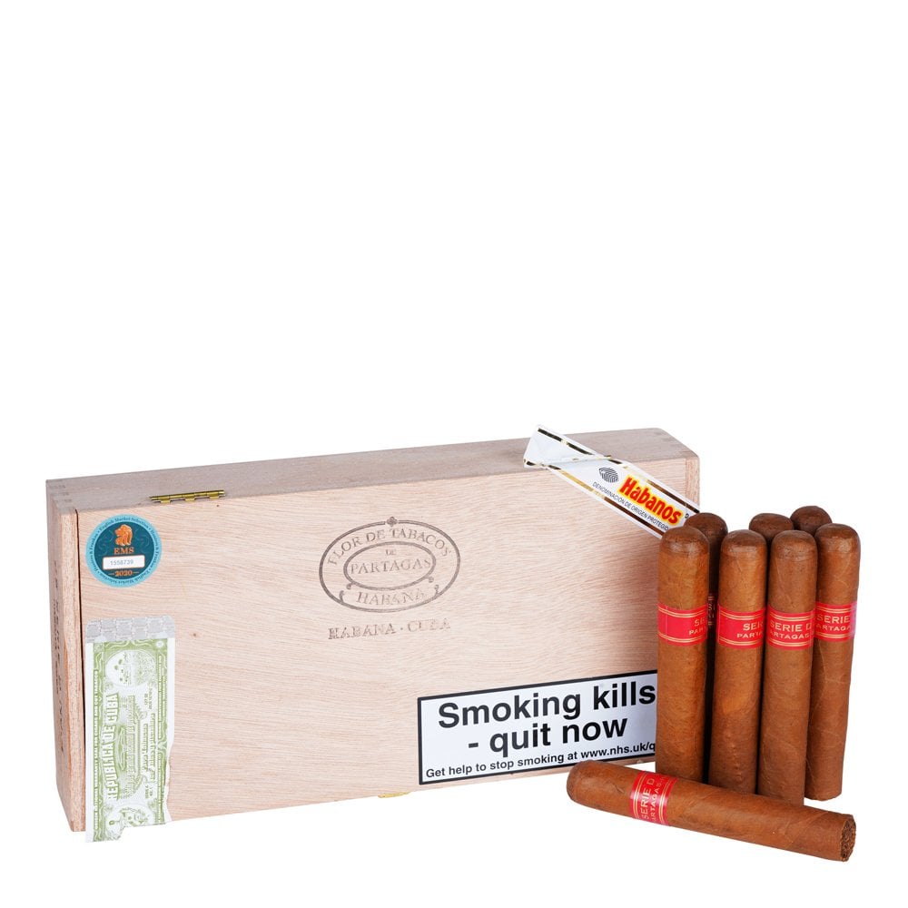 Factory In Havana Partagas Serie D No. 4 SBN (25 Partagas Serie D No. 4 ...