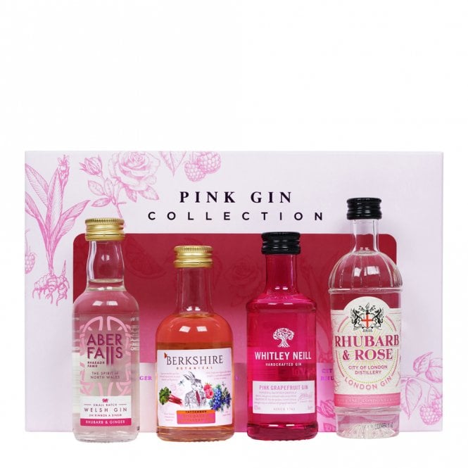 Pink Gin Collection - 4x5cl Miniatures