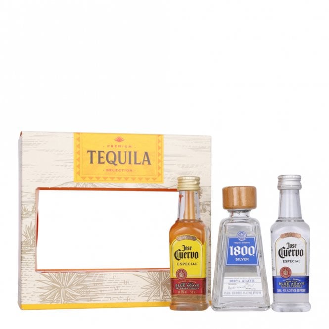 Premium Tequila Selection - 3x5cl Miniatures
