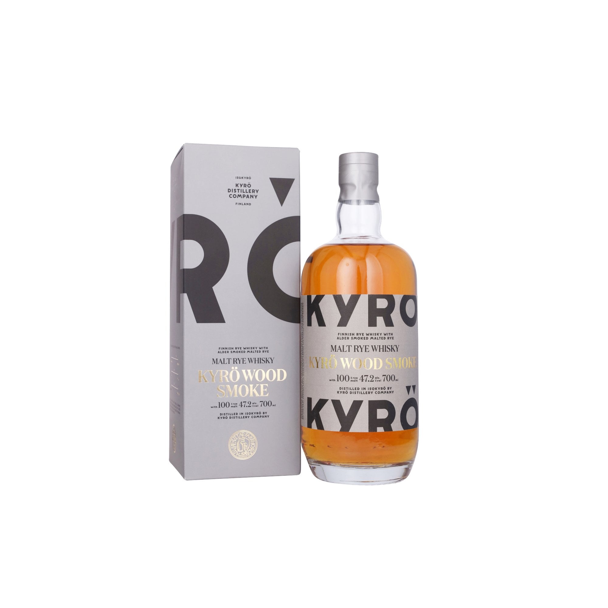 Kyro Wood Smoke Malt Rye Whisky - Whisky from The Whisky World UK