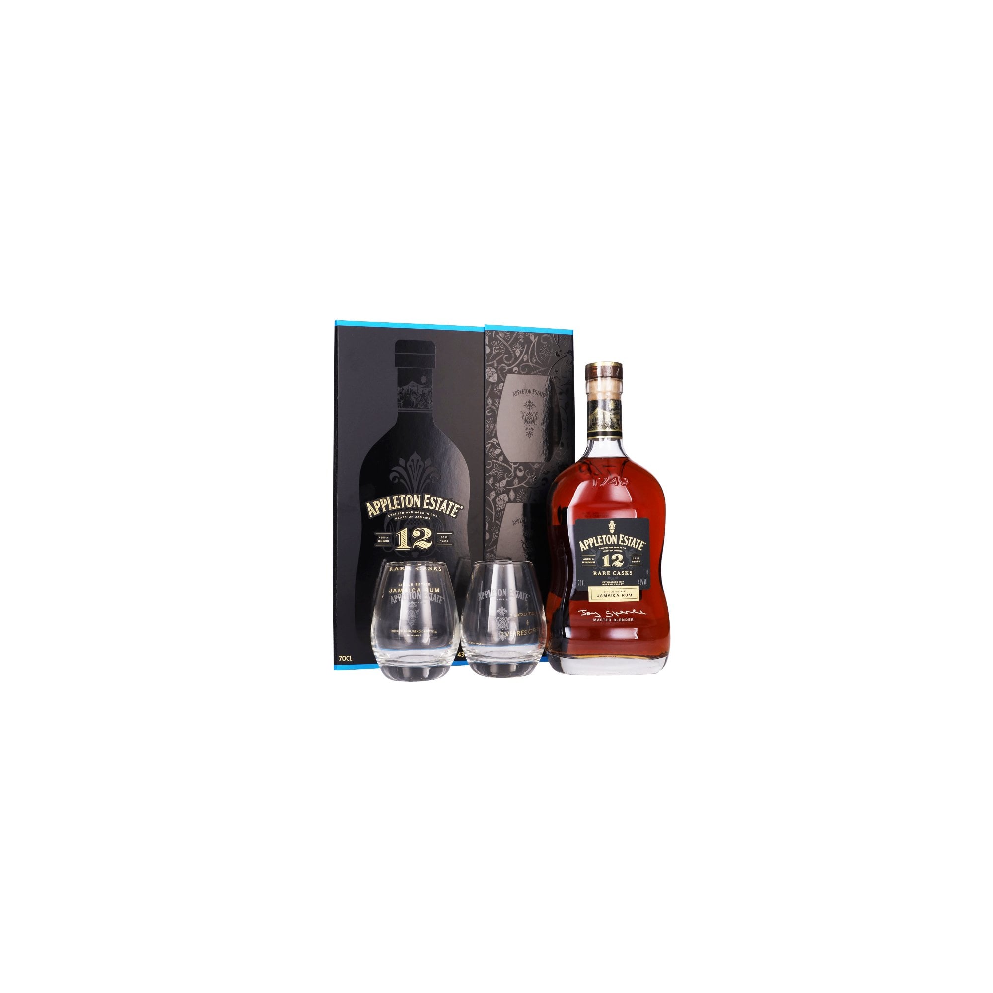 Appleton Estate 12 Year Old - 2 Glass Gift Pack - Gift Ideas from 