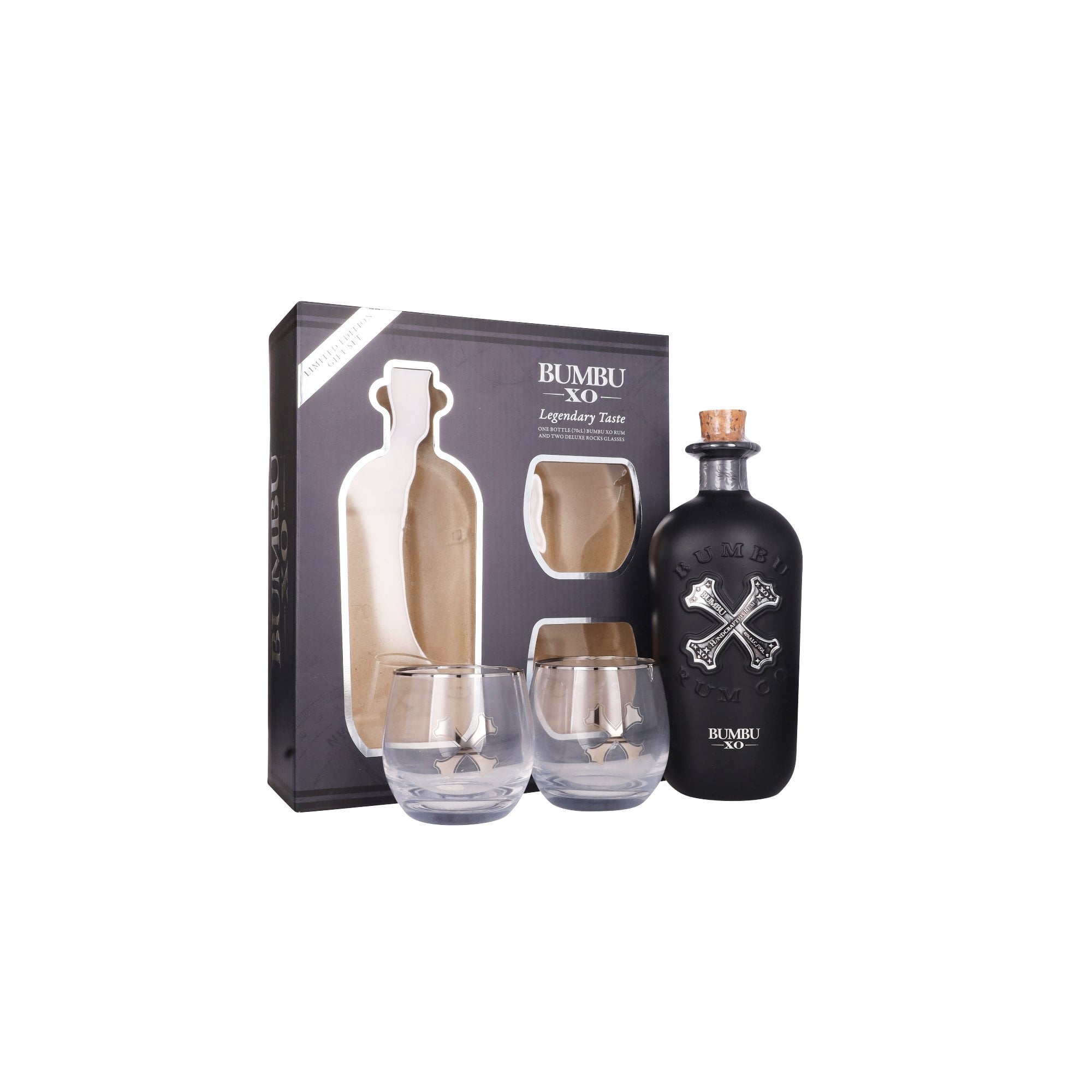 Bumbu XO Rum - 2 Glass Gift Pack - Spirits from The Whisky World UK