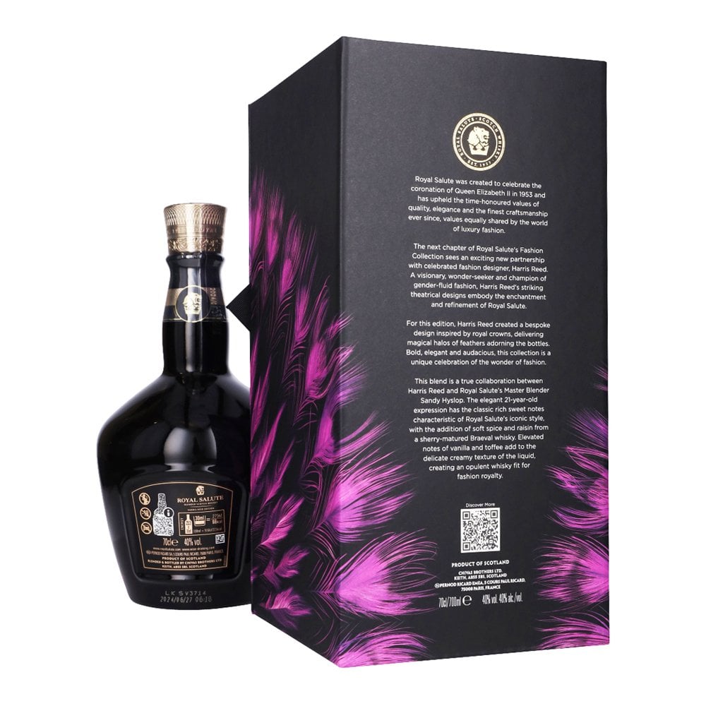 Royal Salute 21 Year Old - Harris Reed Pink Edition - Whisky from