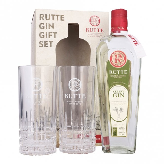 Rutte Celery Gin - Two Glass Gift Pack