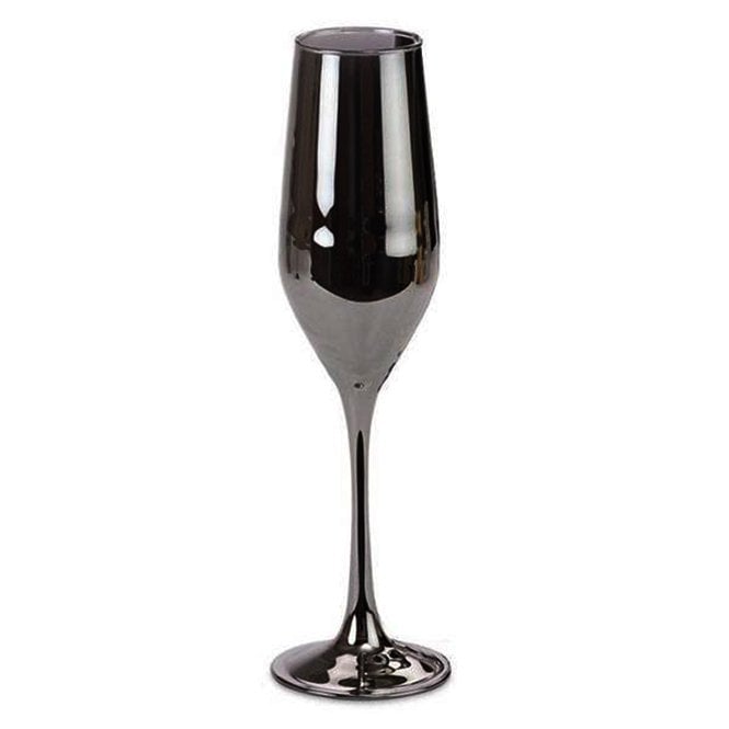 Silver Champagne Glass
