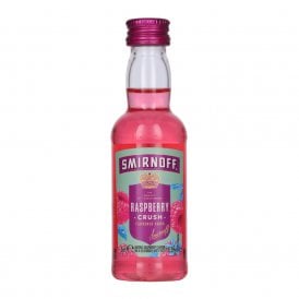 Smirnoff Raspberry Crush Vodka - 5cl Miniature