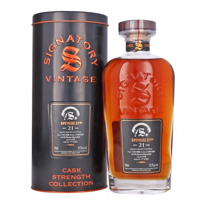 Speyside (M) 2005 - 21 Year Old - Cask #103 - Signatory Symington’s Choice
