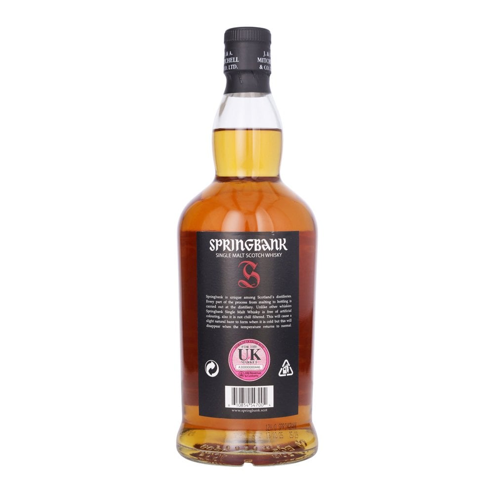 Springbank 12 Year Old - Cask Strength - Batch 27 - 55.9% - Whisky