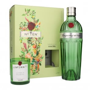 Tanqueray No 10 Gin - Cent.ldn Candle Gift Pack