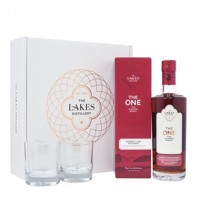 The Lakes One Sherry Cask - 2 Glass Gift Pack