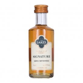 The Lakes Single Malt Signature - 5cl Miniature