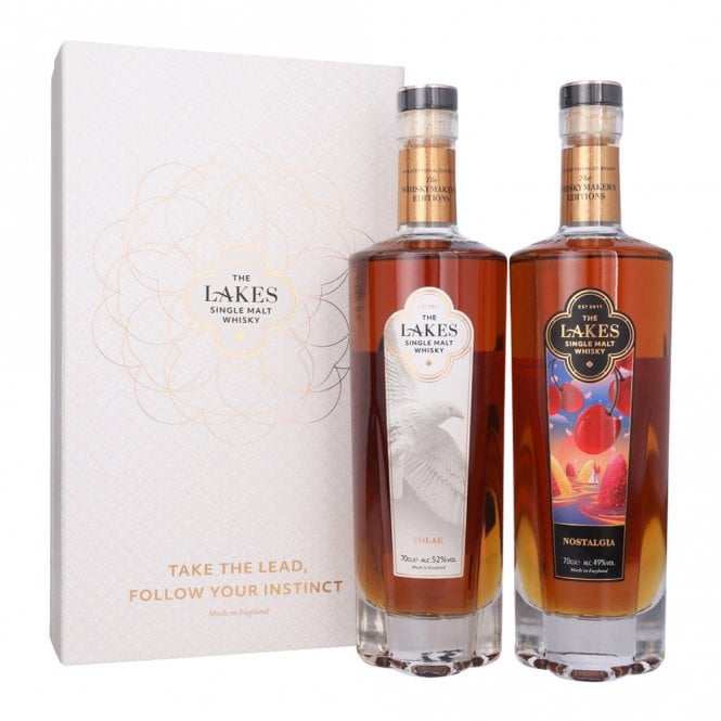 The Lakes Whiskymaker's Editions Nostalgia + Volar Gift Box