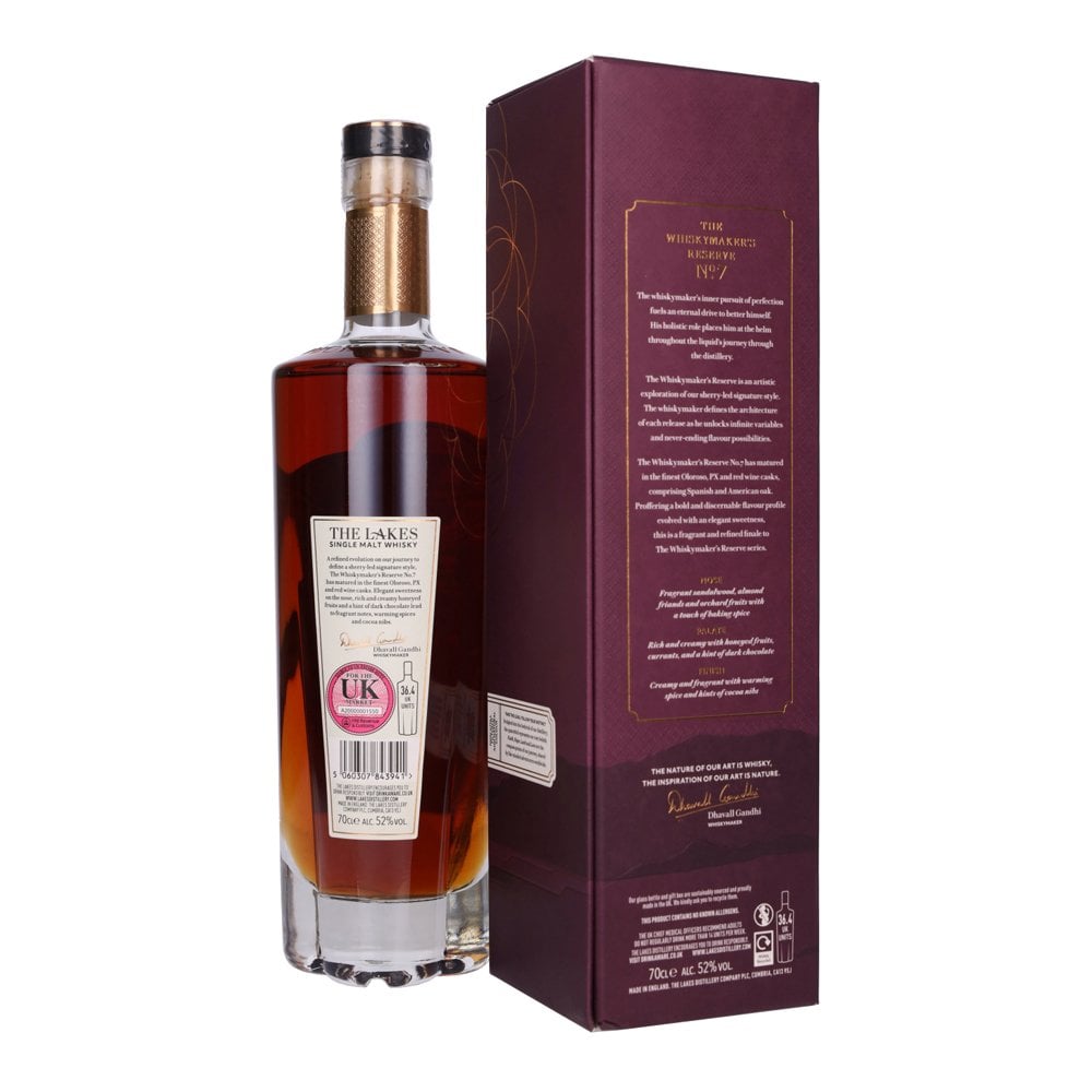 The Lakes Whiskymaker's Reserve No.7 - Whisky from The Whisky World UK