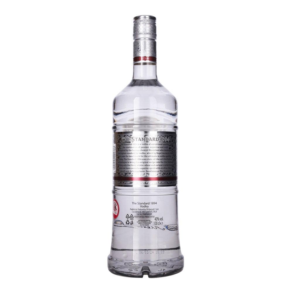 The Standard 1894 Vodka - 1 Litre - Spirits from The Whisky World UK