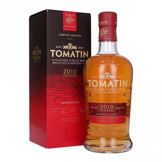Tomatin 2010 - 12 Year Old - Amarone Casks - Italian Collection