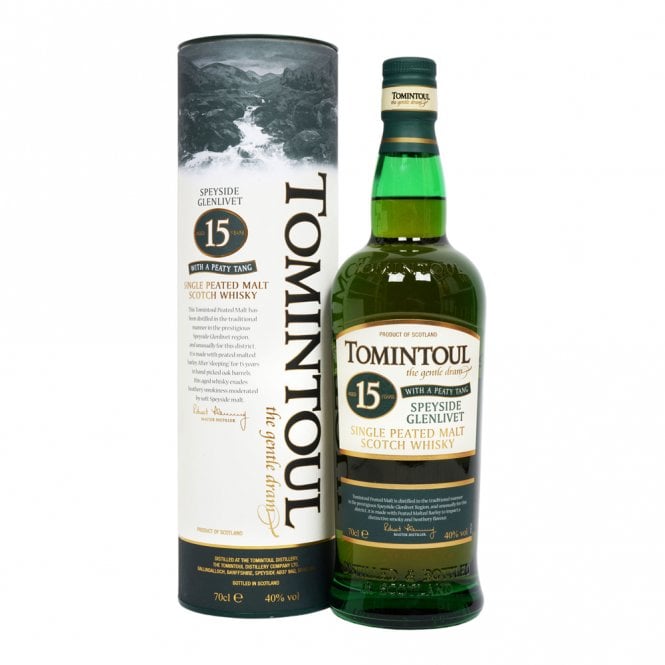 Tomintoul 15 Year Old - Peaty Tang