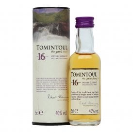 Tomintoul 16 Year Old - 5cl Miniature