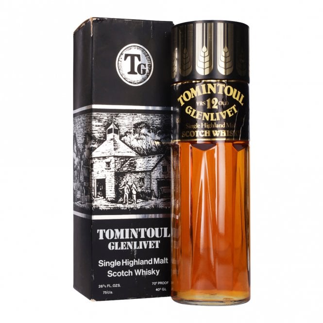 Tomintoul-Glenlivet 12 Year Old - Bottled 1990s - 75cl