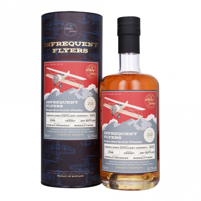 Undisclosed Orkney 2003 - 22 Year Old - Cask 5748 - Infrequent Flyers