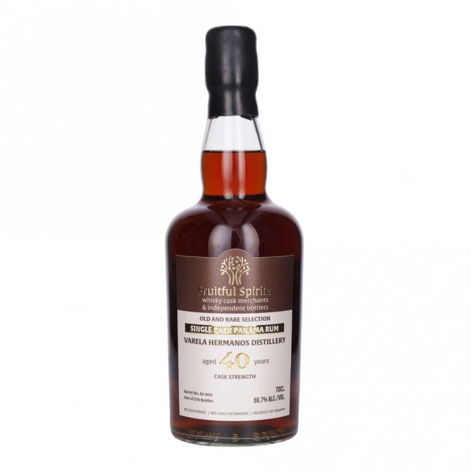 Varela Hermanos 40 Year Old Rum - Fruitful Spirits