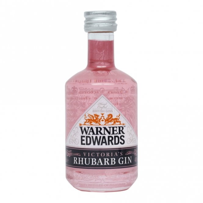 Warner Edwards Victoria's Rhubarb Gin - 5cl Miniature