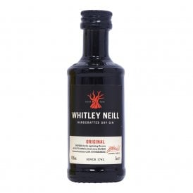 Whitley Neill Handcrafted Dry Gin - 5cl Miniature