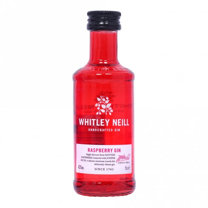 Whitley Neill Raspberry Gin - 5cl Miniature
