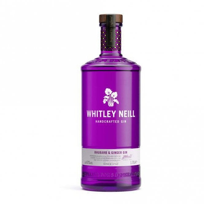 Whitley Neill Rhubarb & Ginger Gin - 1.75 Litre Magnum
