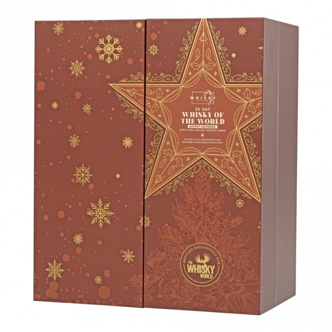 World Whisky 25 Day Advent Calendar - With Glass - TWW Exclusive